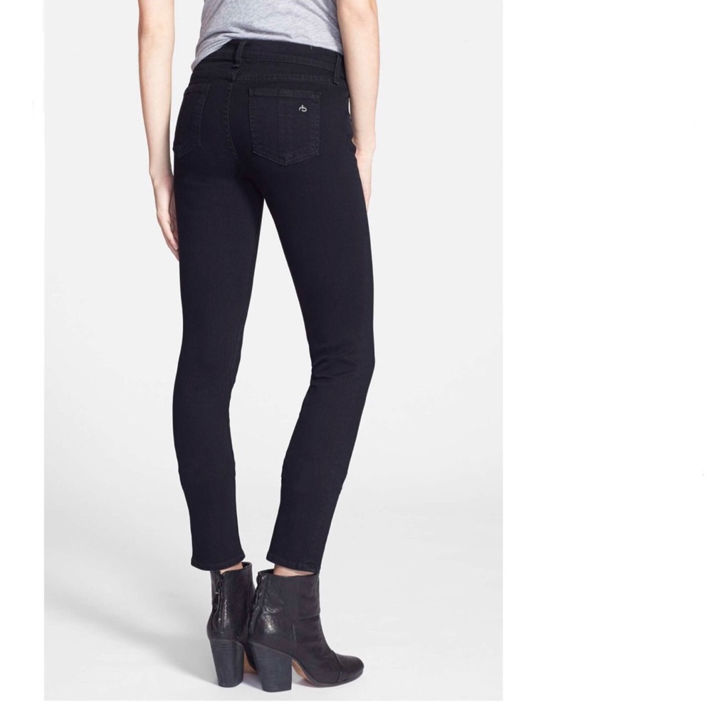 Rag and Bone Stretch Coal Jeans Size 24